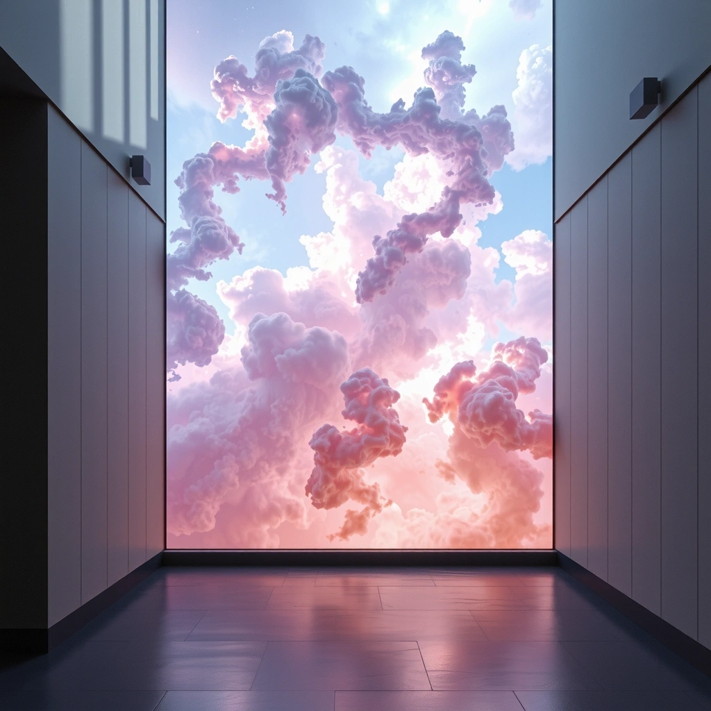 Nebula texture visual